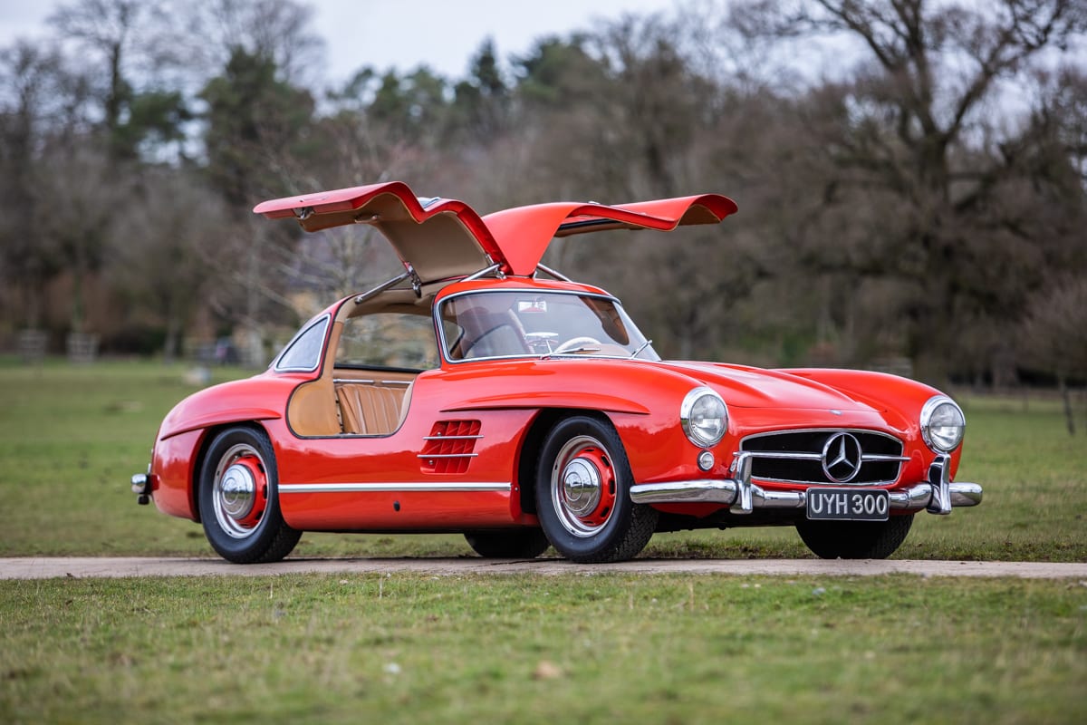la Mercedes 300 SL