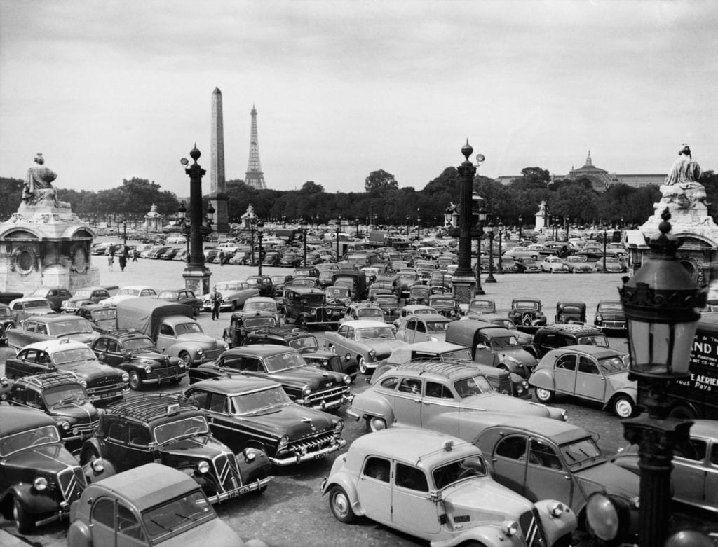 Voitures de collection à Paris