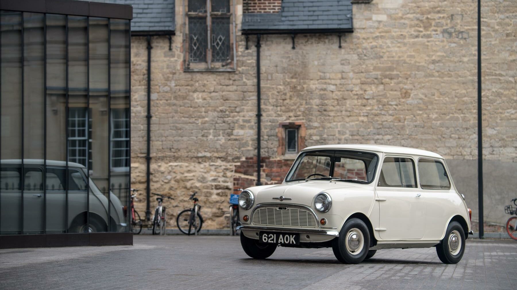 Voiture anglaise ancienne : Mini