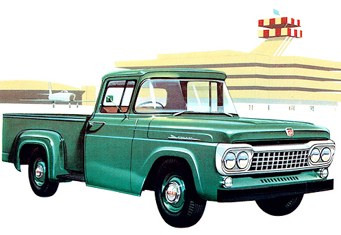 Pickup américain Ford F-100