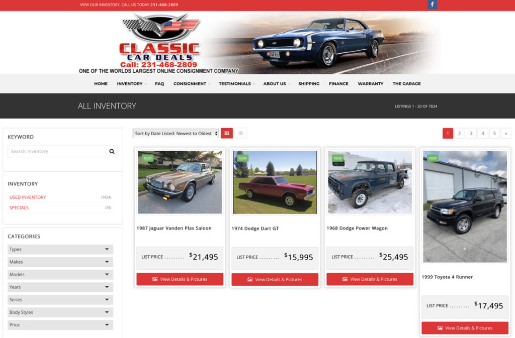 Classic car Deals