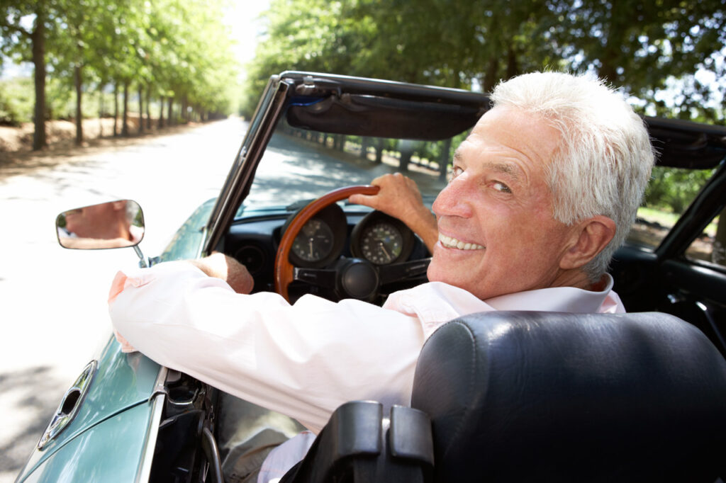 Conduite voiture ancienne