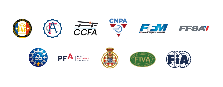 Logo FFVE, FIVA, FI, FFSA, FFM et plus