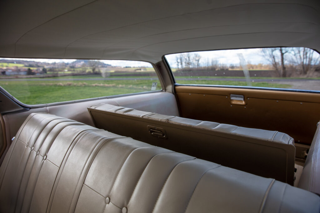 Banquettes de l'impala station wagon