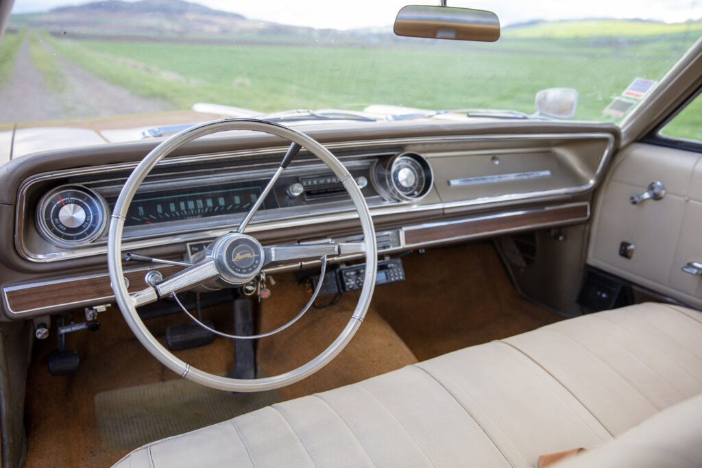 Tableau de bord de l'Impala 1965