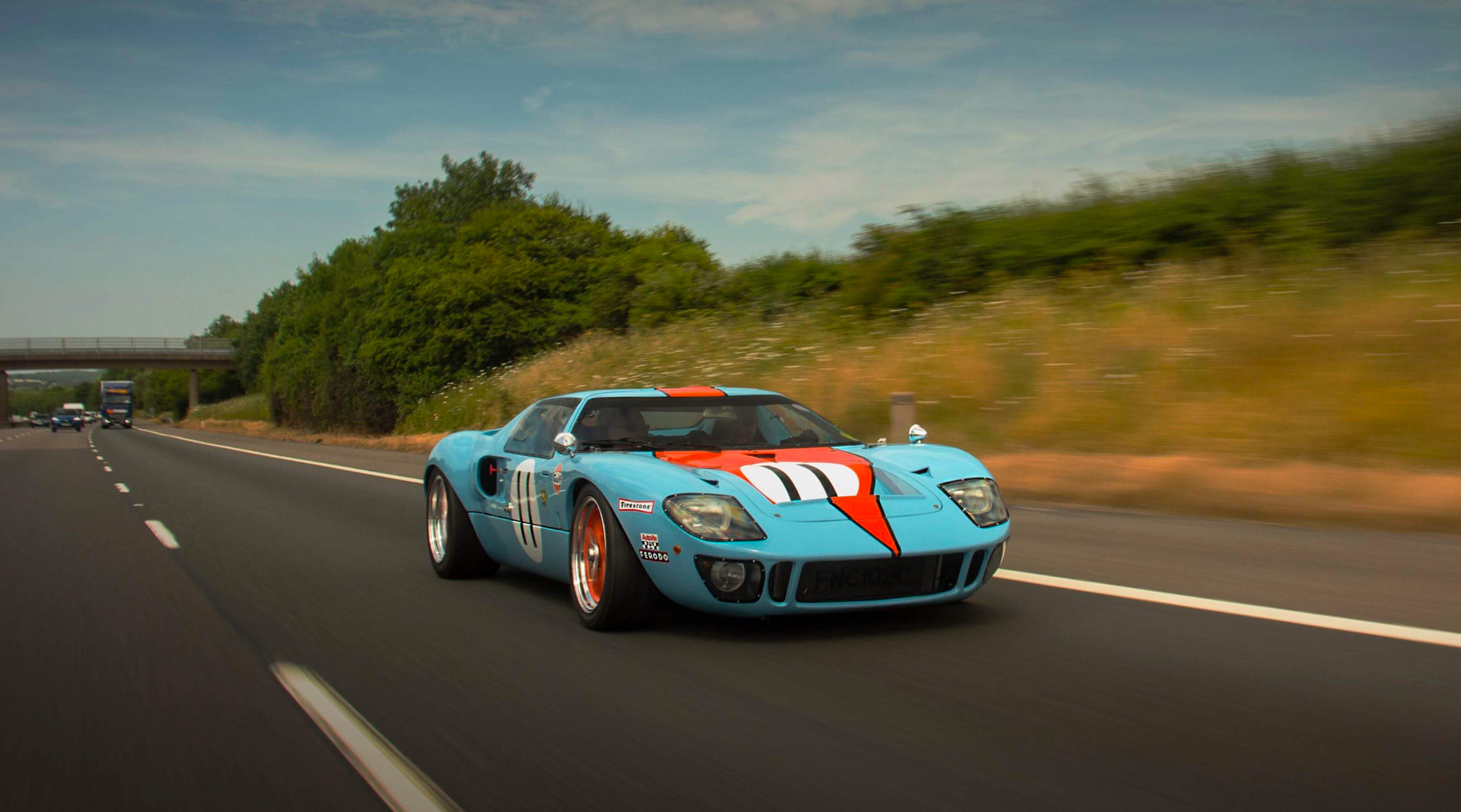 Ford GT40 sur route