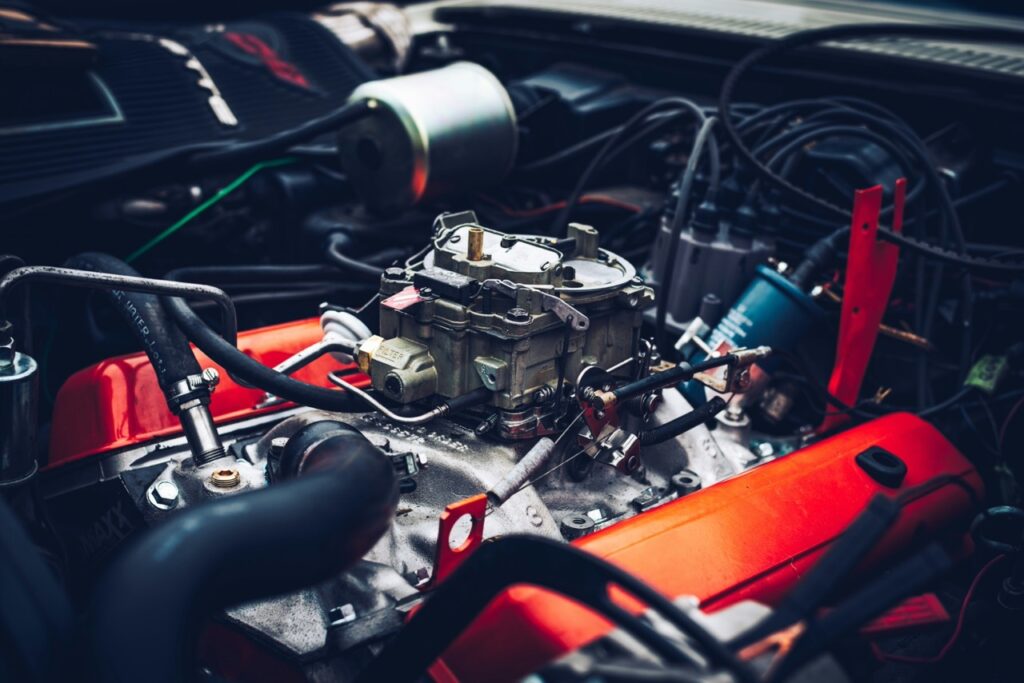 Moteur V8 de Corvette