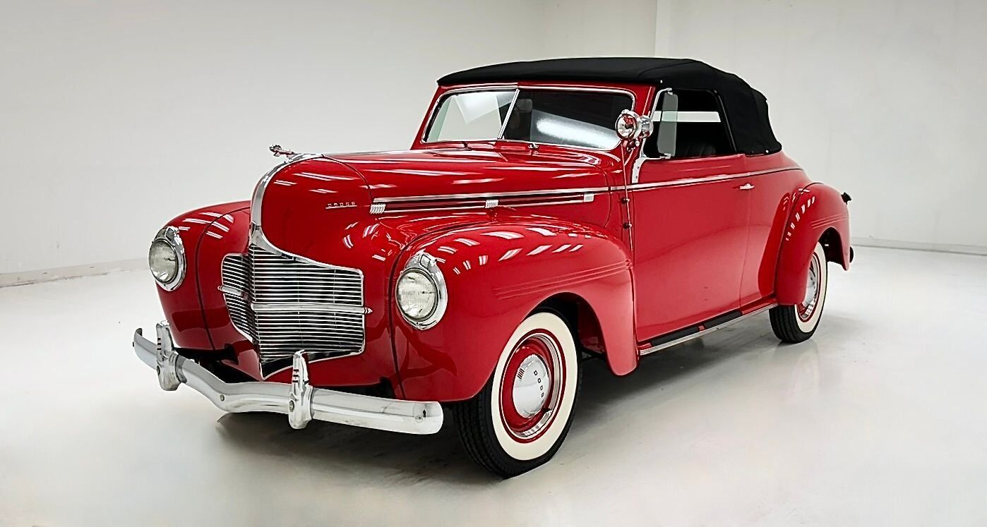 Dodge Luxury Liner Cabriolet 1940 à vendre