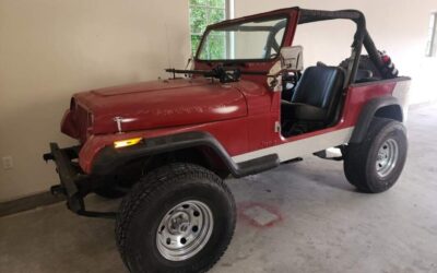 Jeep Wrangler SUV 1987 à vendre