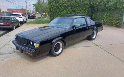 Buick Grand National Coupe 1987 à vendre