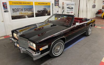 Cadillac Eldorado Cabriolet 1985 à vendre