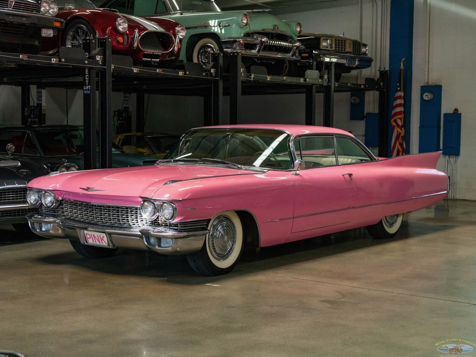 Cadillac Series 62 390 V8 2 Door Hardtop Mary Kay Pink!  1960 à vendre