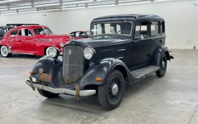 Plymouth PE Deluxe Berline 1934 à vendre