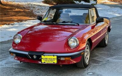 Alfa Romeo Spider 1987 --