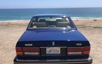 Bentley Eight engineering model  1988 blue