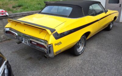 Buick Grand sport  1971 yellow