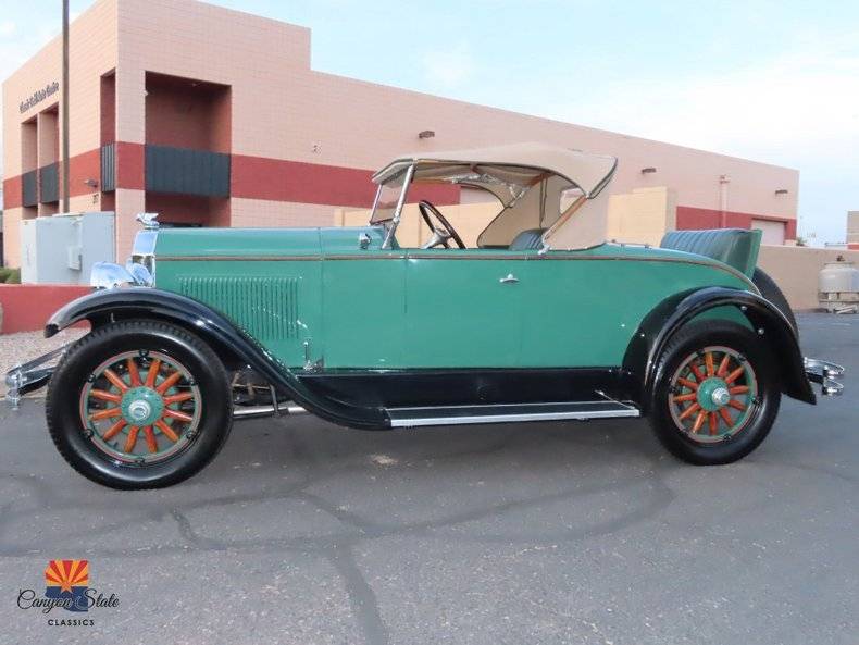 Buick-Model-24-deluxe-sport-road-1928-green-2