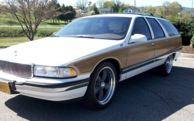 Buick Roadmaster estate wagon  1995 white