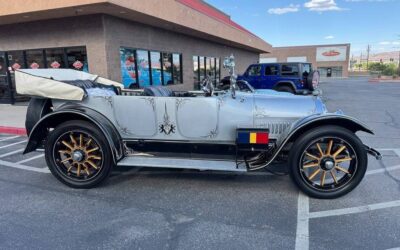 Cadillac 55 phaeton  1917 silver