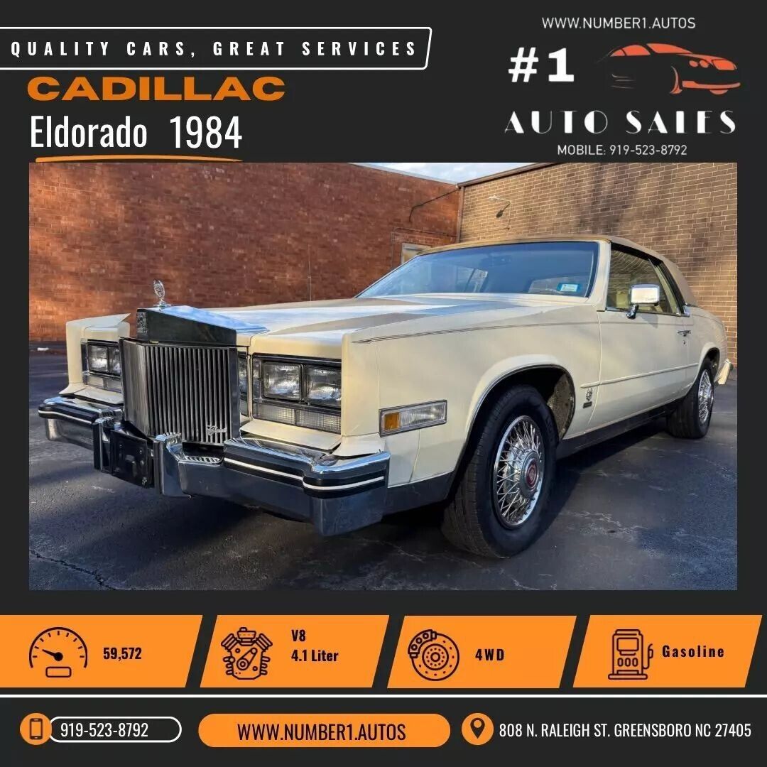 Cadillac Eldorado 1984 Coupe