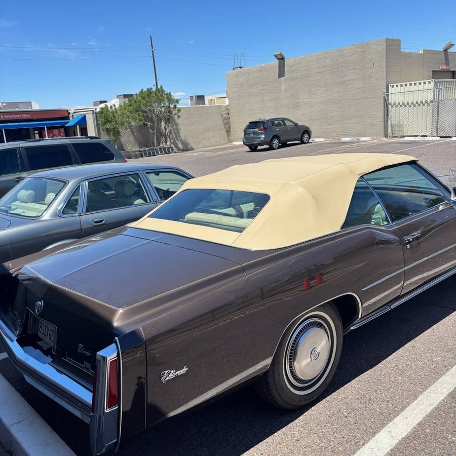 Cadillac-Eldorado-convertible-1975-brown-1