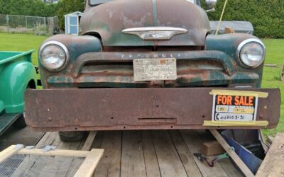 Chevrolet 1/2 Ton Pickup 1954 truck