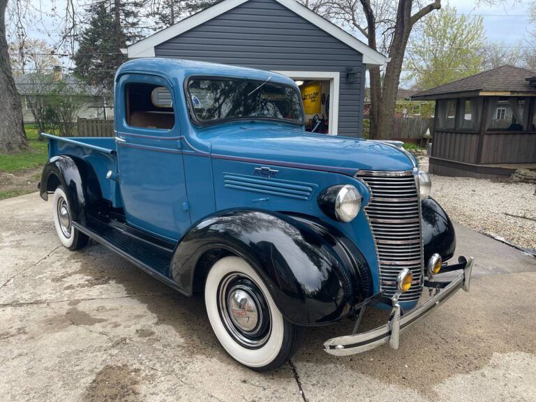 Chevrolet   1938 blue