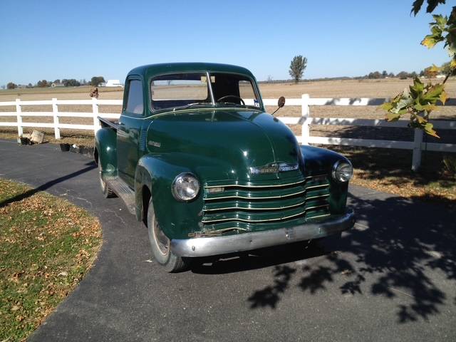 Chevrolet   1948 green