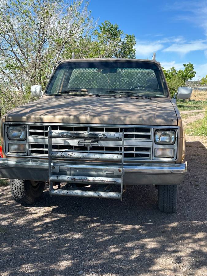 Chevrolet-20-deluxe-1985-brown-1