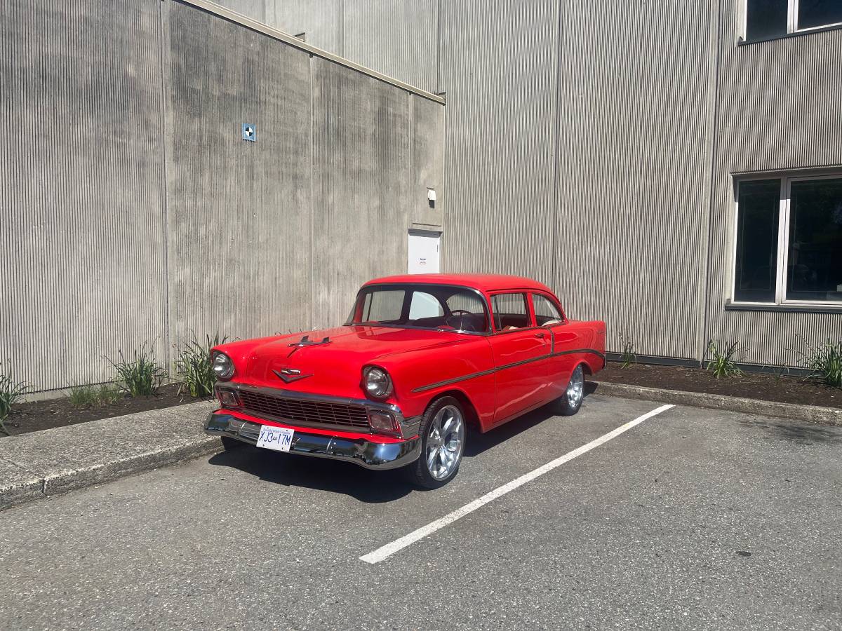 Chevrolet-210-1956-red
