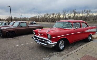 Chevrolet-210-2-door-post-1957-red