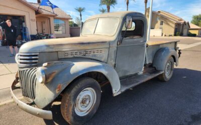 Chevrolet 3100 pickup  1946 grey