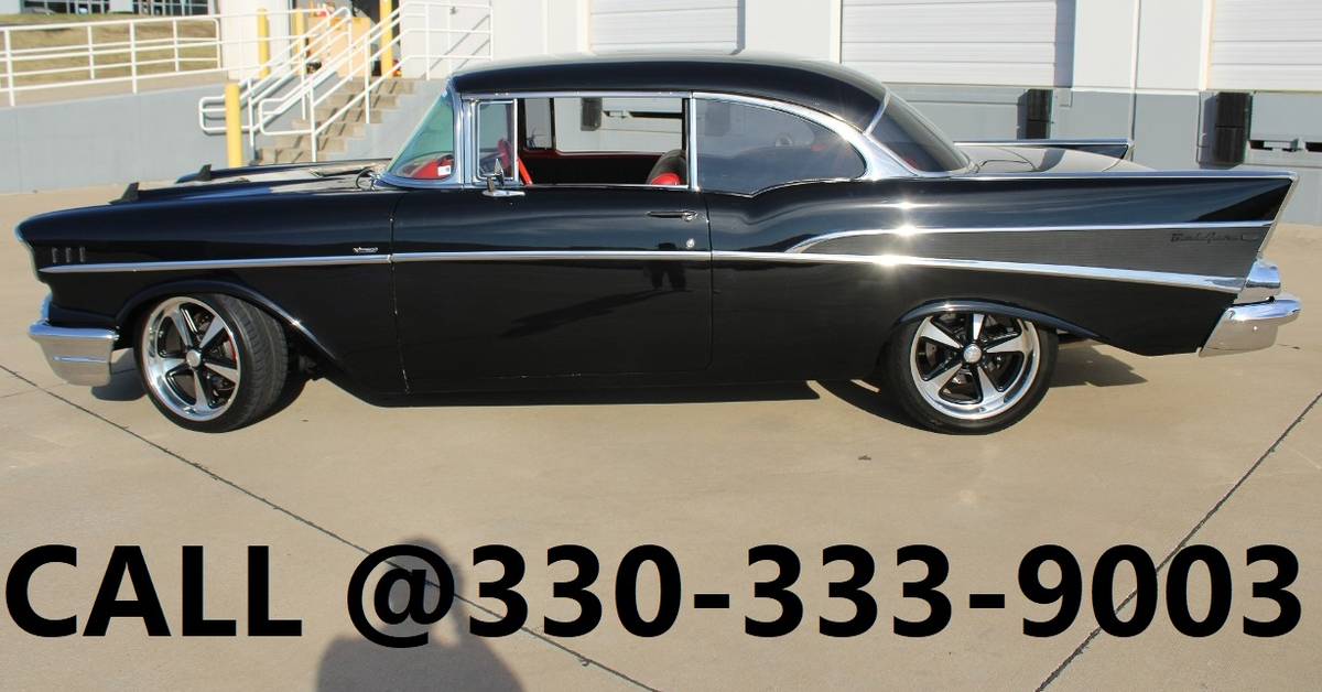 Chevrolet Bel air  1957 black