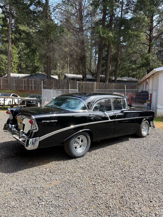 Chevrolet-Belair-1956-black-1