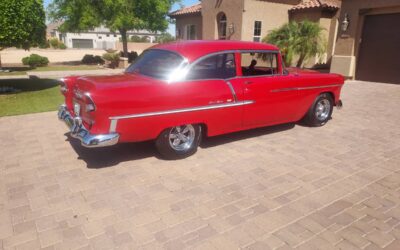 Chevrolet Bell air  1955 red