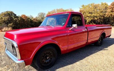 Chevrolet C10  1971 red