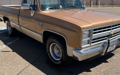 Chevrolet C10  1986 brown
