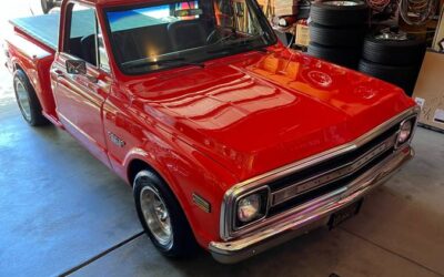 Chevrolet C10 pickup  1970 orange