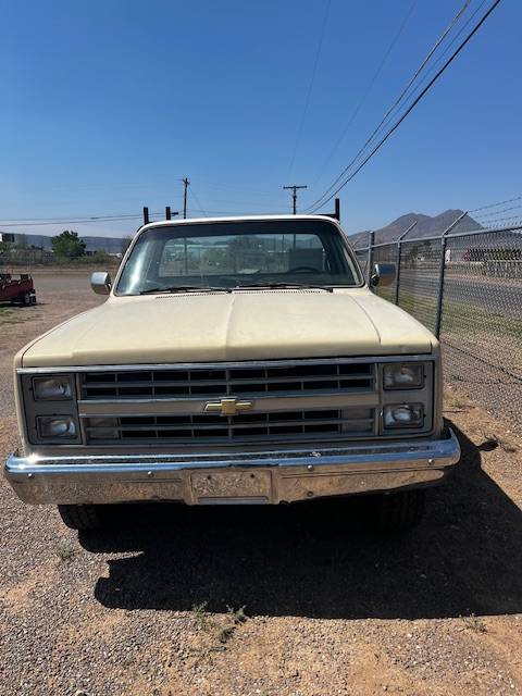 Chevrolet-C20-scottsdale-1985-brown-1