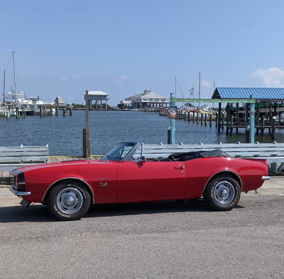 Chevrolet Camaro  1967 red