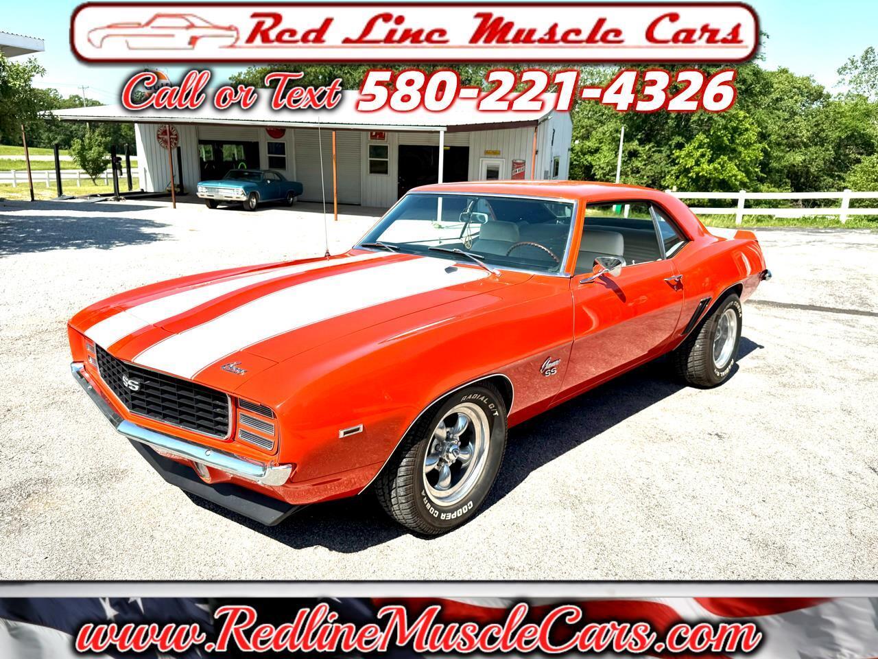 Chevrolet-Camaro-1969-American-Muscle-Car