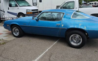 Chevrolet Camaro  1979 blue