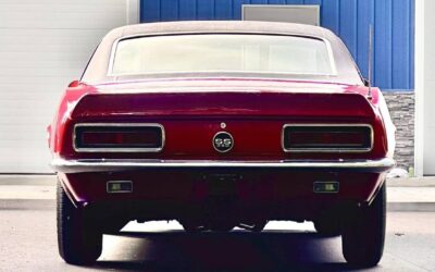 Chevrolet Camaro ss  1967 red