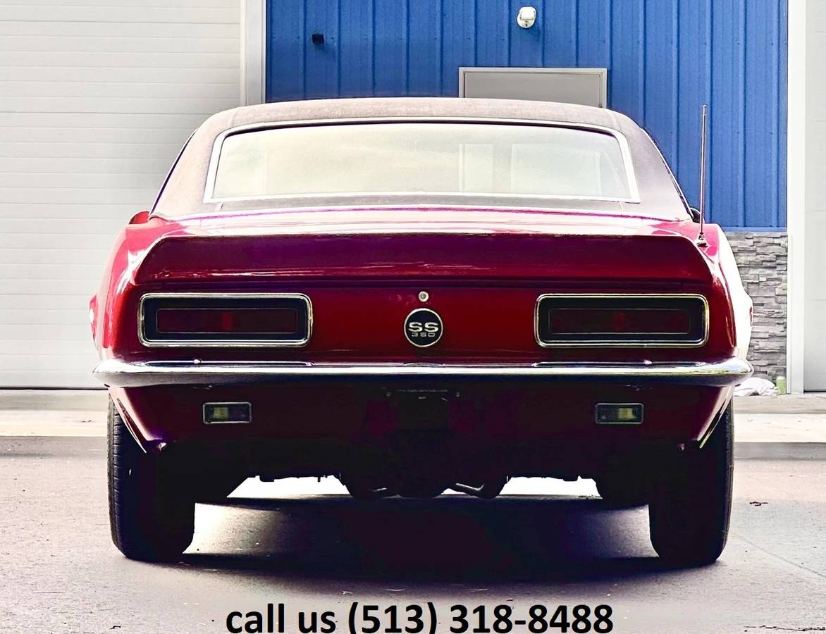 Chevrolet-Camaro-ss-1967-red