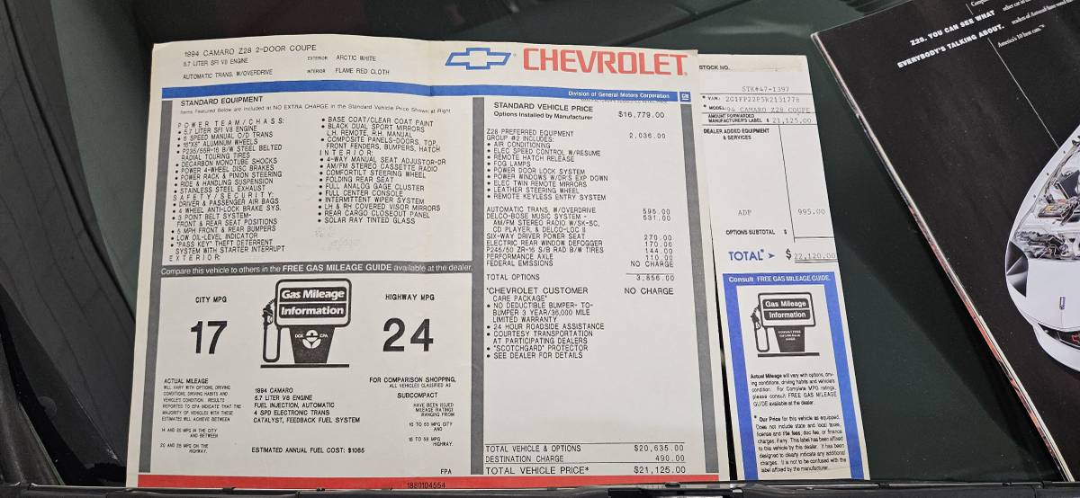 Chevrolet-Camaro-z28-1994-white-22