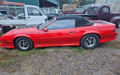 Chevrolet Camaro z28 convertible 1991