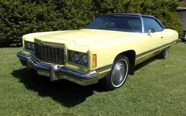 Chevrolet-Caprice-convertible-1974-yellow