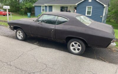 Chevrolet Chevelle  1968 black