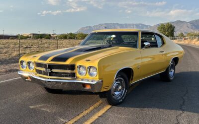 Chevrolet Chevelle ss  1970 yellow