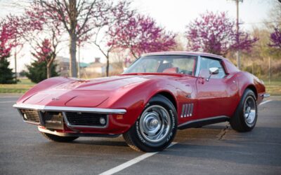 Chevrolet Corvette  1969 red